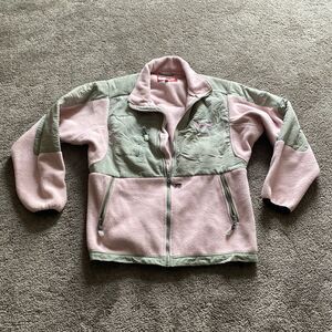 Collegiate Licensed Product Virginia Tech VT Hokies Pink Gray Fleece SIZE L
